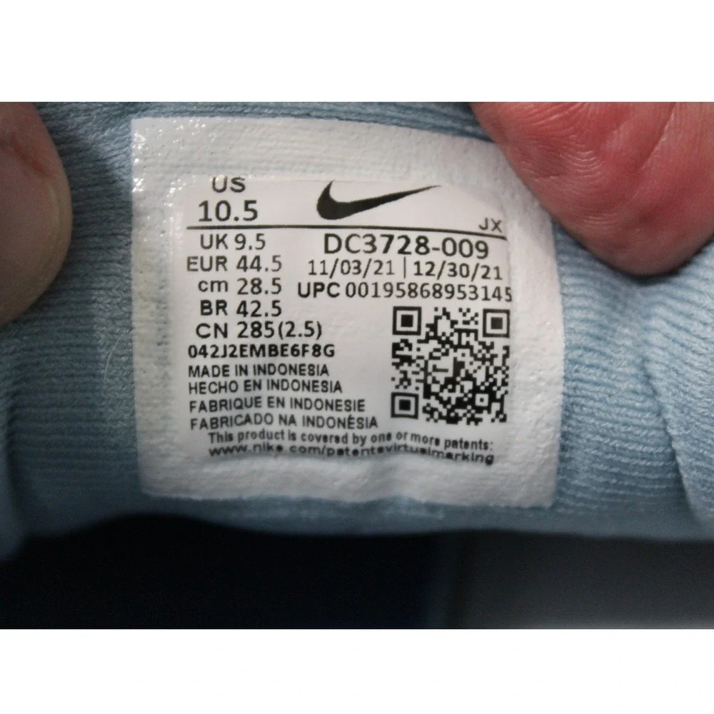 Nike Revolution 6 Next Nature Mens 10.5 Pure Platinum Blue Running DC3728-009